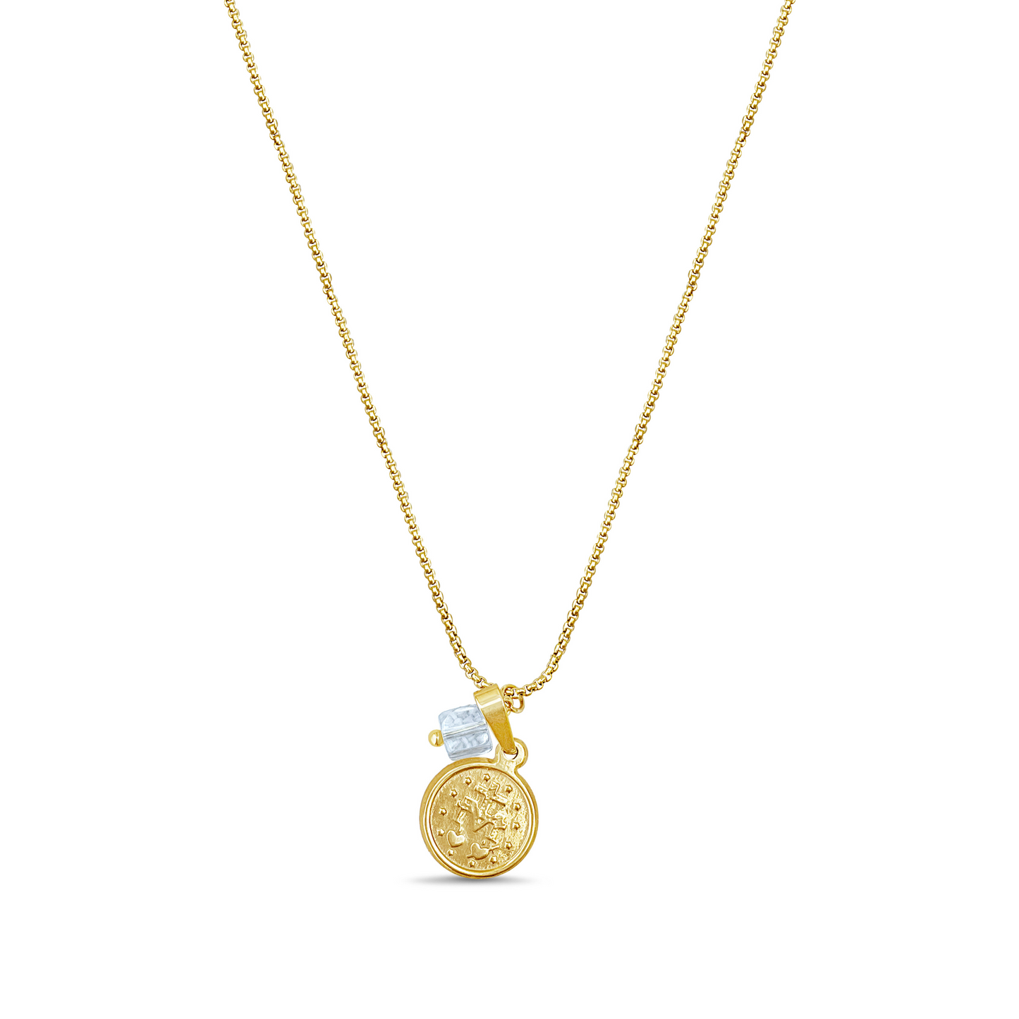 Lady of Lisbon Sacred Heart Necklace
