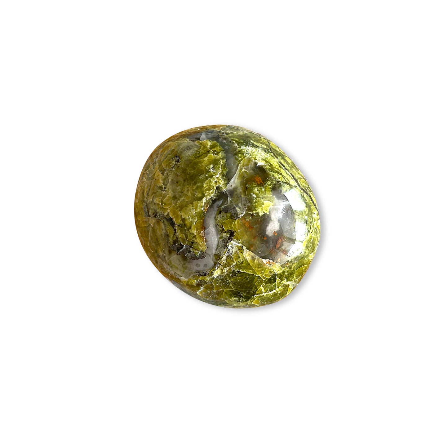 Green Opal Meditation Stone