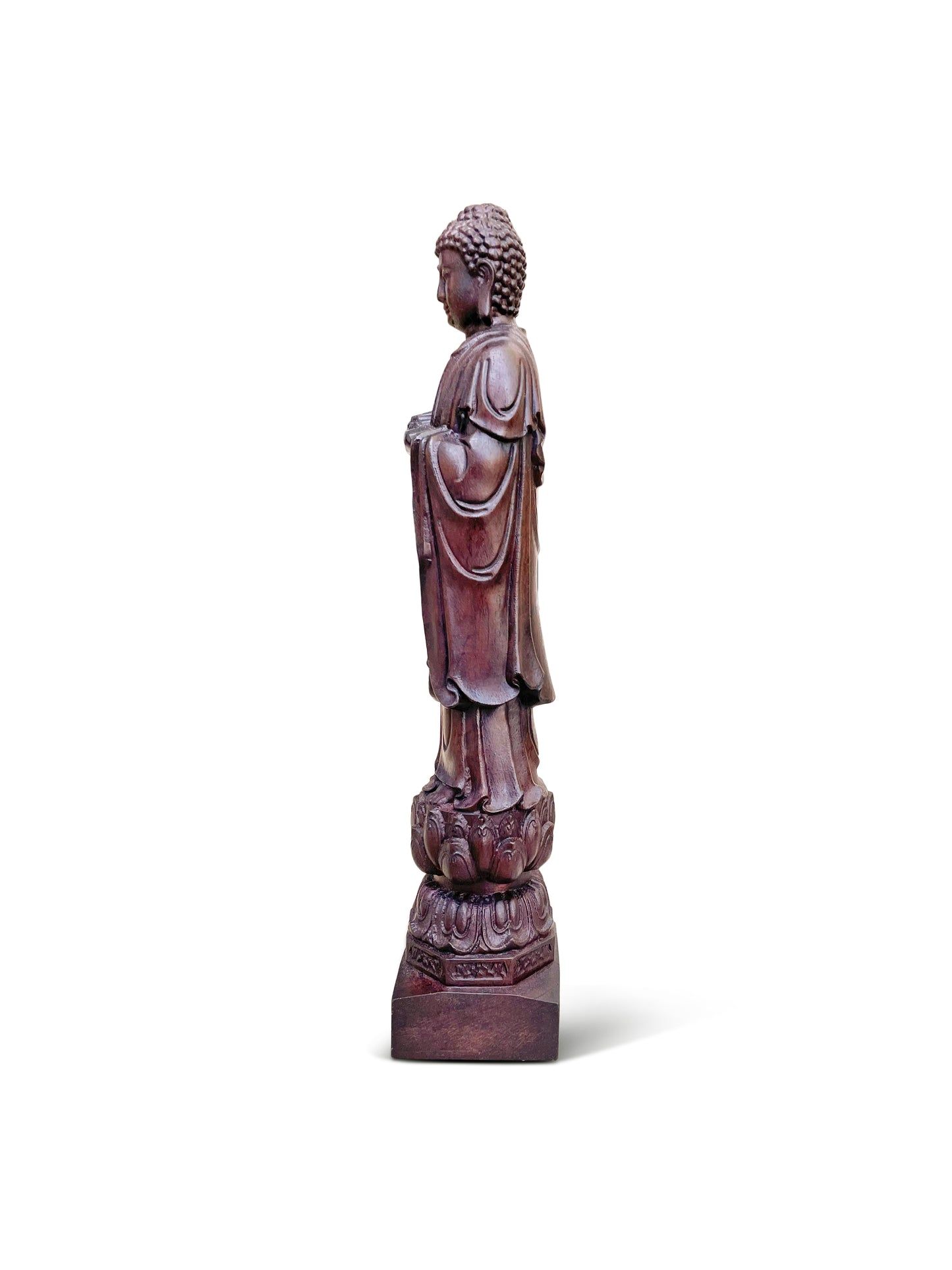 Carved Wooden Buddha Statue