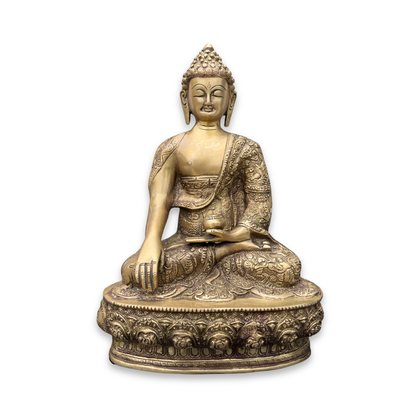 Golden Medicine Buddha Statue
