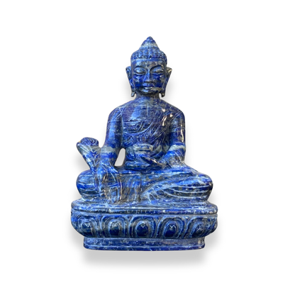 Lapis Lazuli Buddha Statue (Large)
