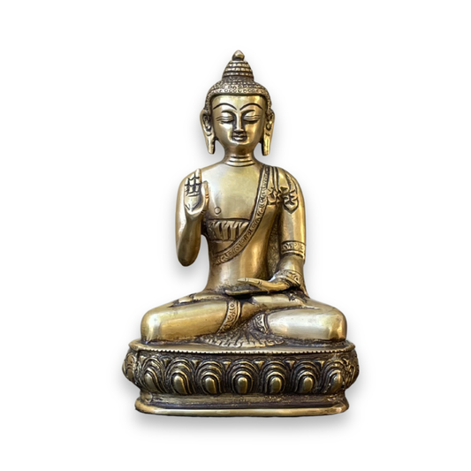 Abhaya Buddha of Protection Statue
