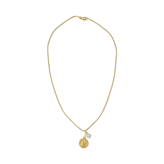 Lady of Lisbon Sacred Heart Necklace