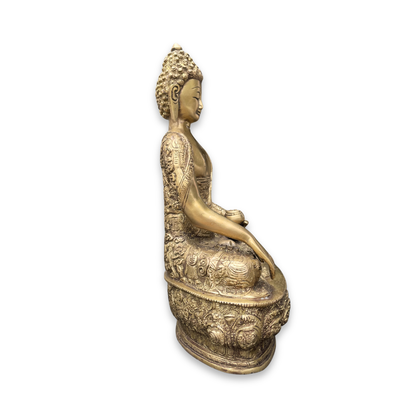 Golden Medicine Buddha Statue