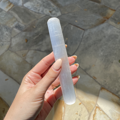 Selenite Massage Wand