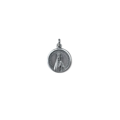 Our Lady of Fátima Double-Sided Circle Medal