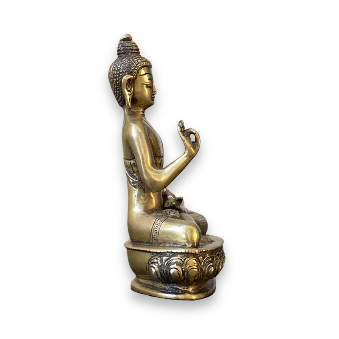 Abhaya Buddha of Protection Statue