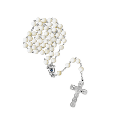 Agua de Fátima Woven Crucifix Rosary