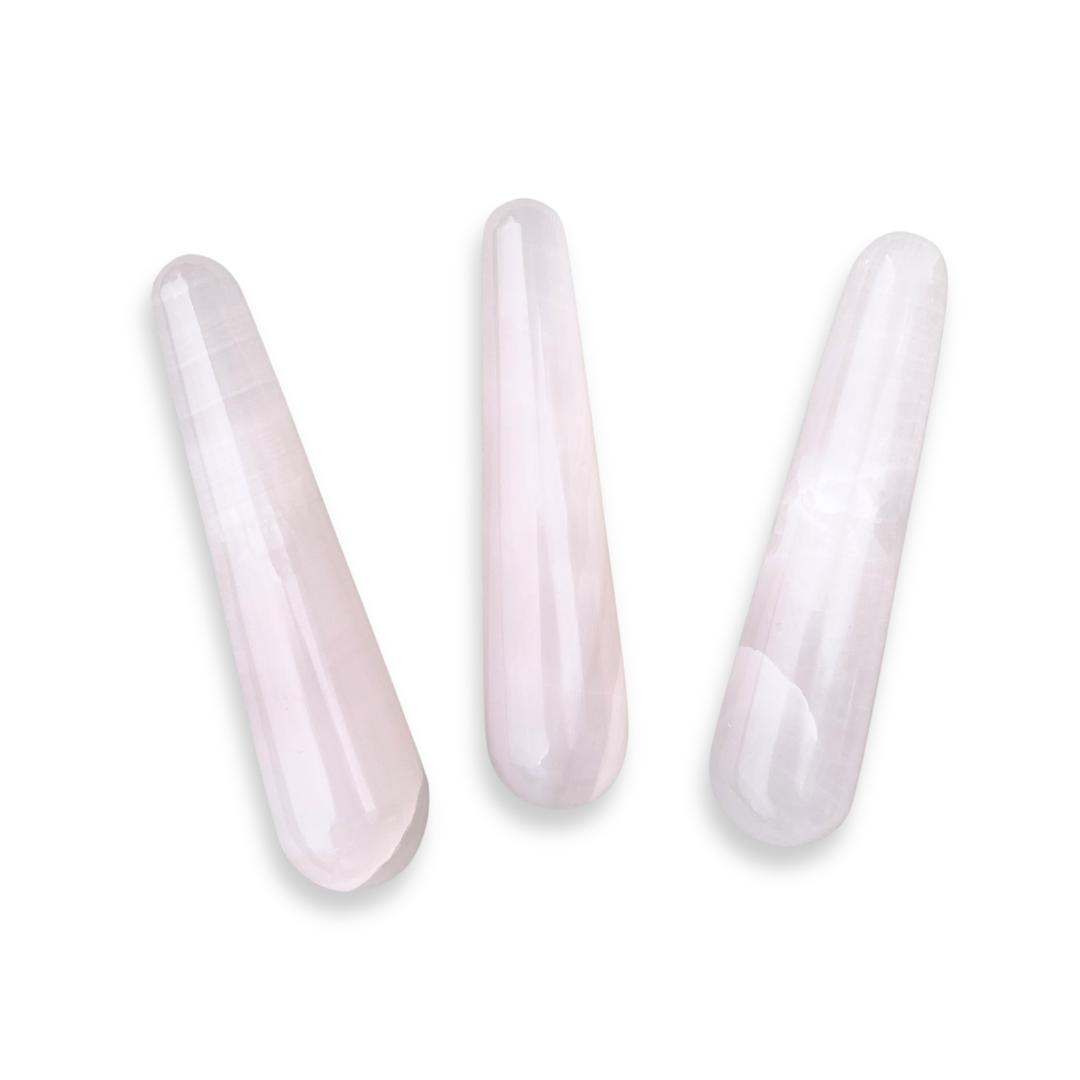 Pink Calcite Massage Wand
