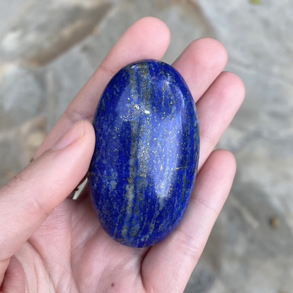 Lapis Lazuli Palm Stone