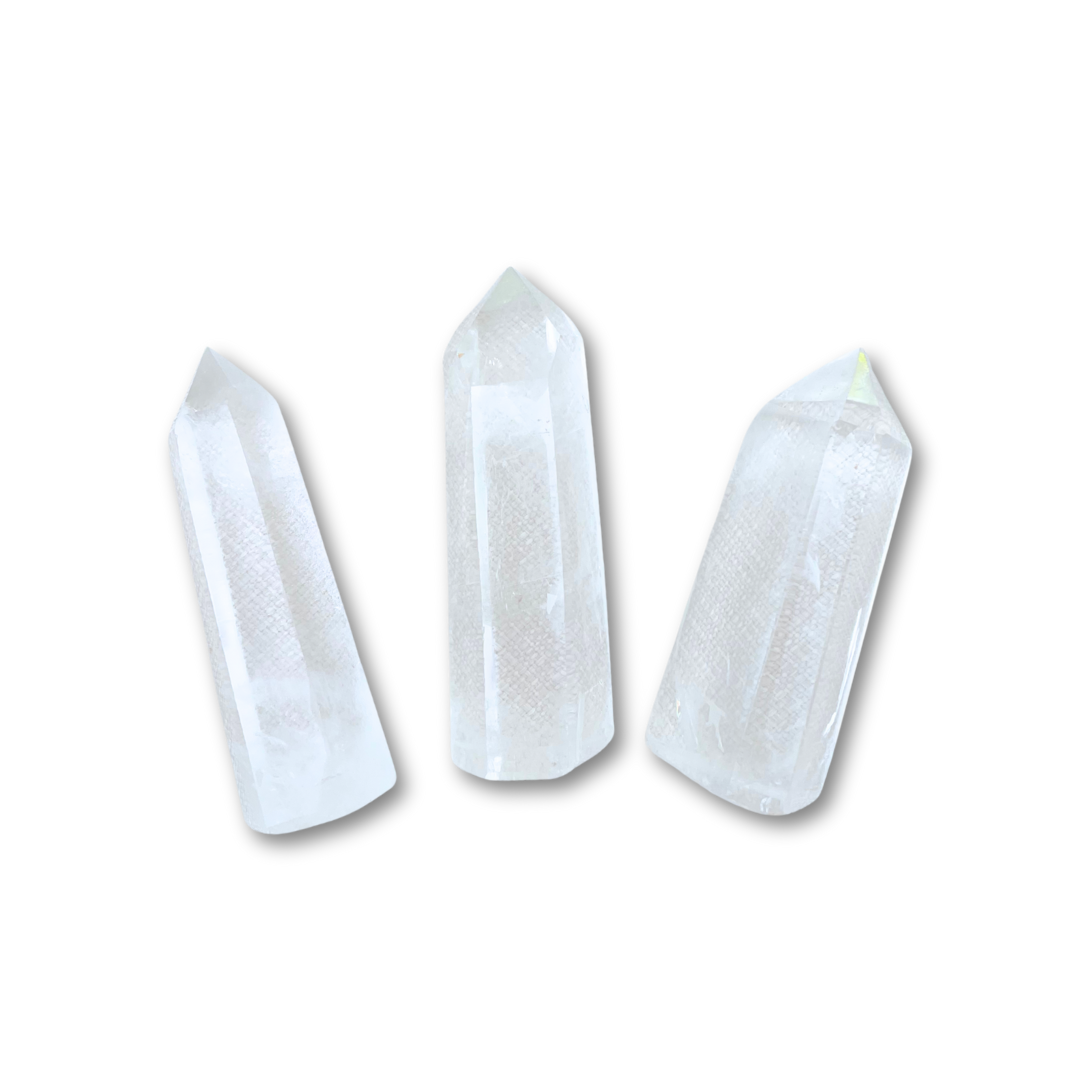 Clear Quartz Tower