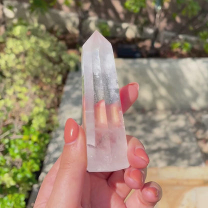 Clear Quartz Tower